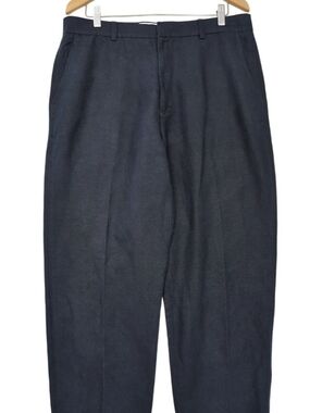 J. Crew Dark Navy Linen Beach Pants - Loose Fit - 34x32